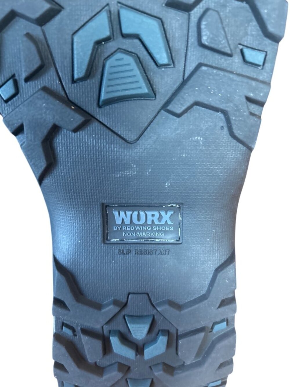 Worx Red Wing Safety Toe Work Shoes Sneakers Gray Blue Men's 14W2 EH Lightweight - Picture 8 of 11